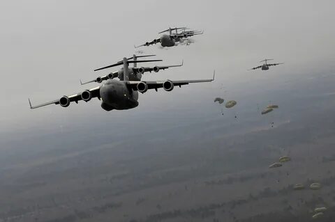 Бомбардировщик в действии