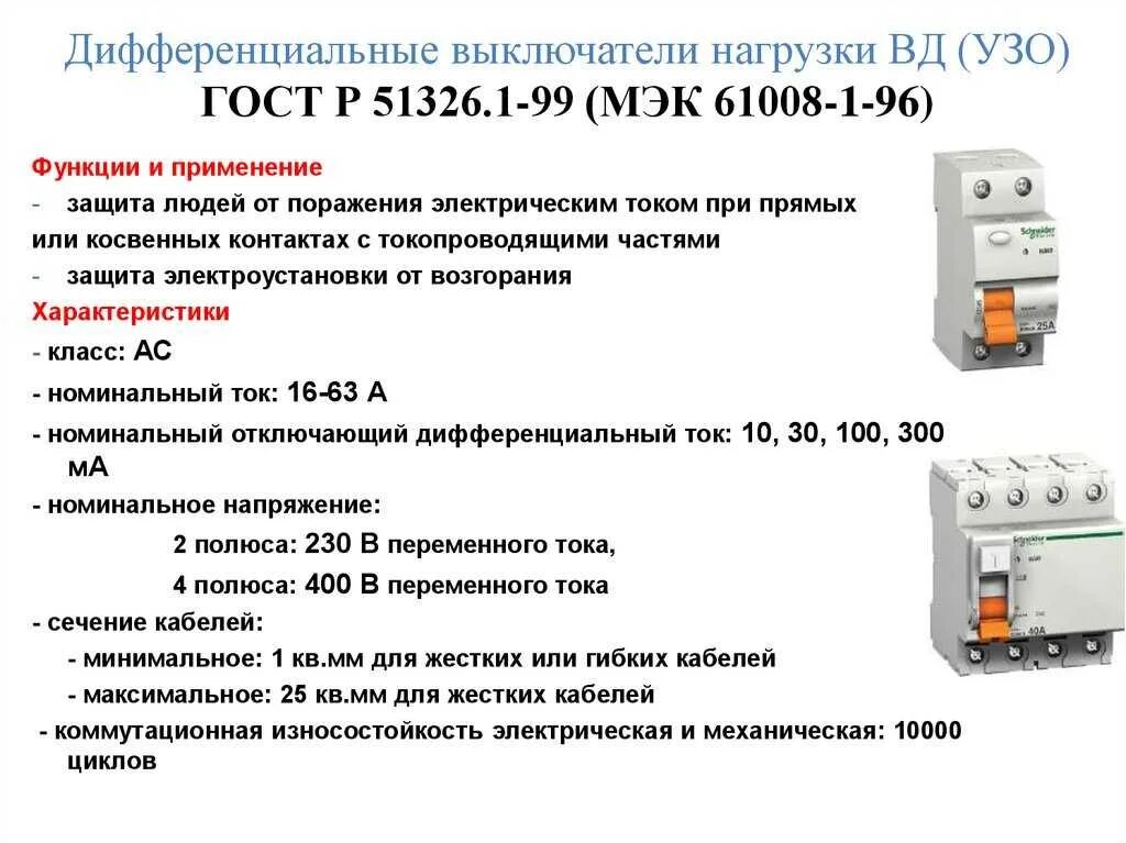 Тип срабатывания ас. Типы узо по току утечки. токи срабатывания диф автоматов. таблица токов утечки узо. автомат защиты утечки тока.