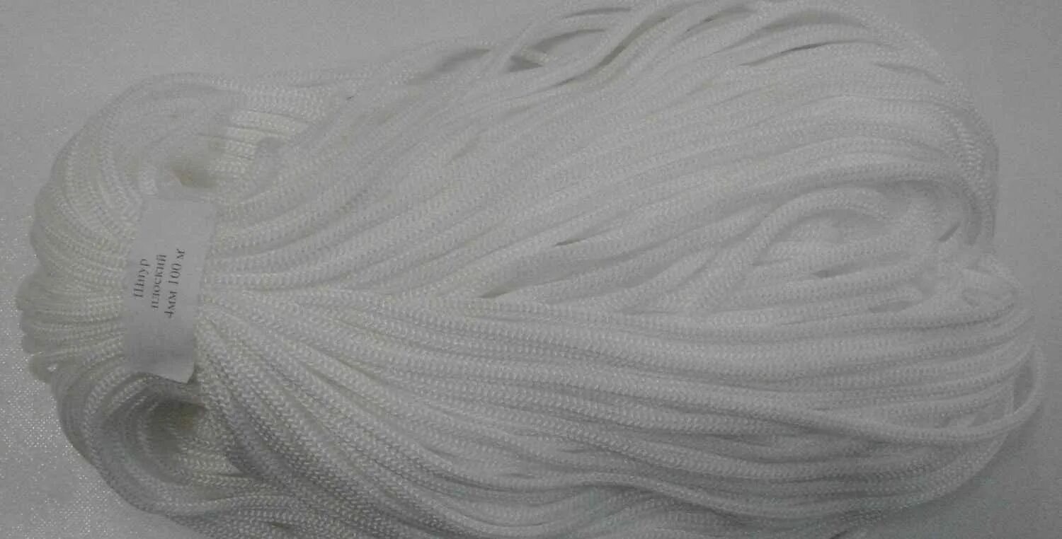 Шнур полипропиленовый, 4мм * 20м, белый, komfi. Шнур 5мм белый. Шовный материал капрон (крученая,usp 3-0, мр2, l=150 см) 053200101500 линтекс. Нитки хирургические полипропилен 2-0(3) 75см. Полиэстер 2 usp шовный материал размер.