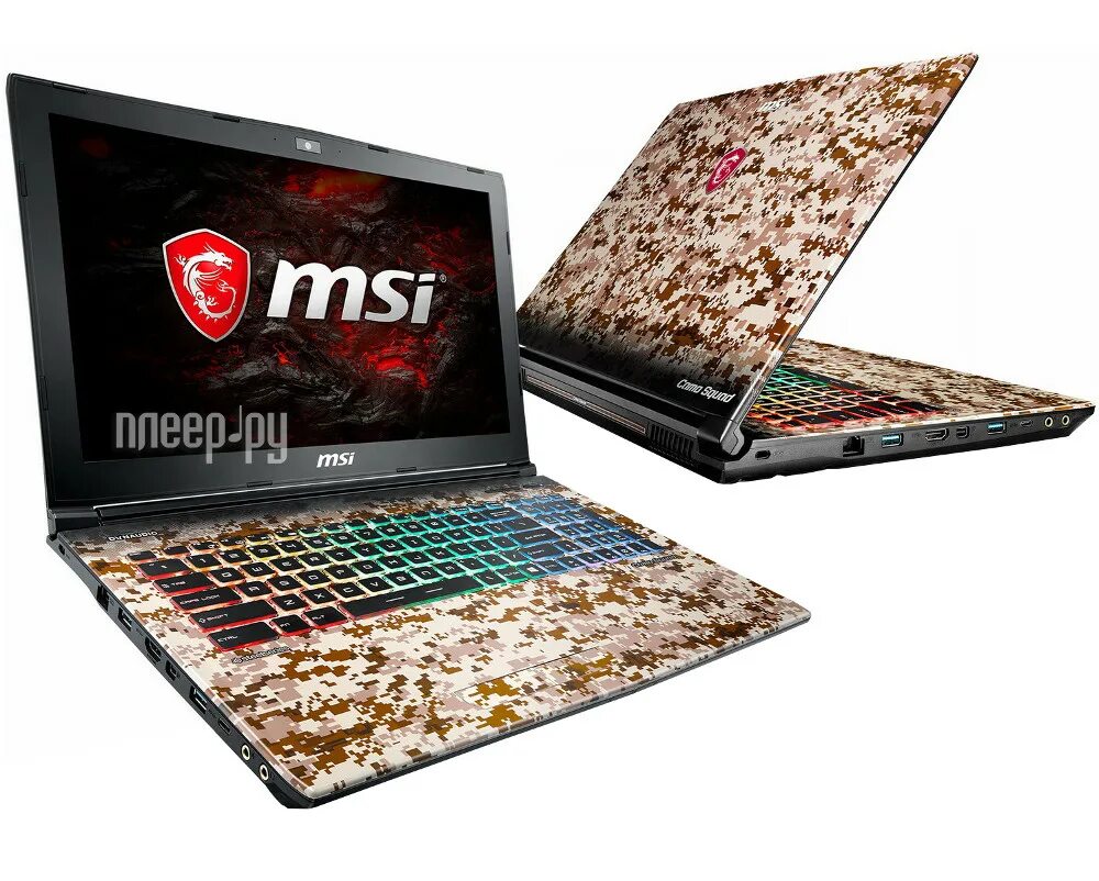 Купить игровой ноутбук 2024. Ноутбук MSI ge62. Игровой ноутбук MSI 1050ti. MSI ge62 7re Camo Squad. Игровой ноутбук MSI 1050ti серебристый.