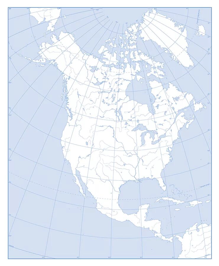Контурная карта Северной Америки. Пустая карта Северной Америки. Карта Северной Америки контур. Пустая физическая карта Северной Америки.