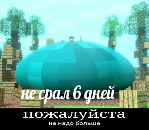 Кто насрет 4 тонны. Майнкрафт мемы не срал 6 дней. Когда не срал неделю Мем.