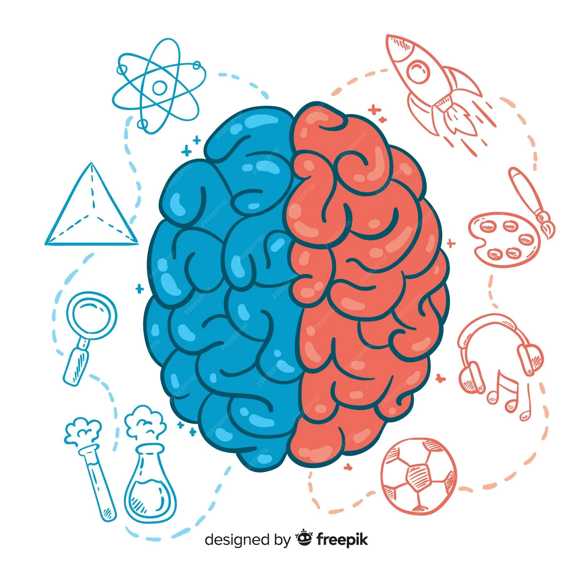 Мышление рисунок. Математическое мышление. Левое и правое полушарие мозга. Мозг вектор.