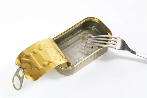 A tin of fish