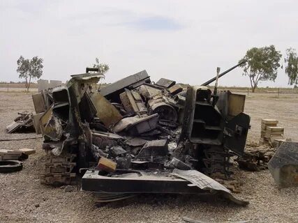 Destroyed vehicles