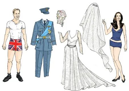 Paper doll dress up