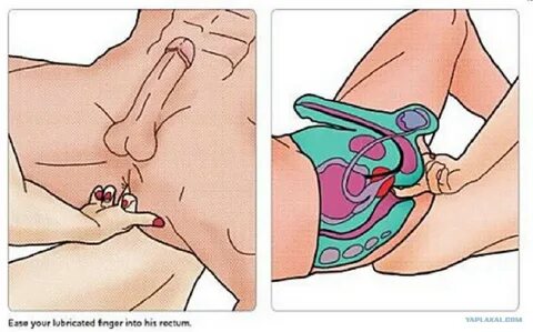 How to massage prostate externally.