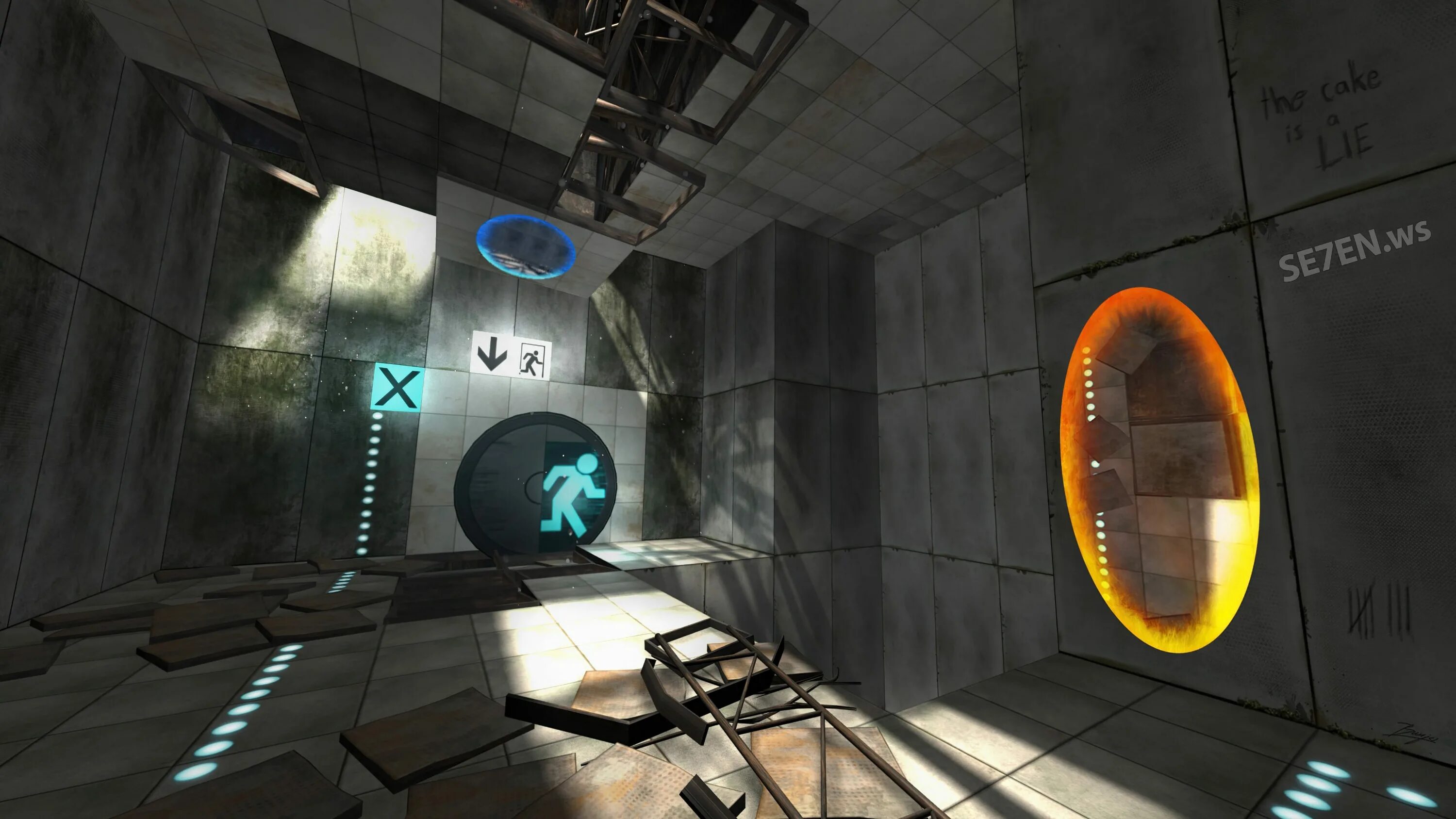 Игра Portal 2. Portal 2 Скриншоты. Портал 2 порталы. Portal 2 Valve.