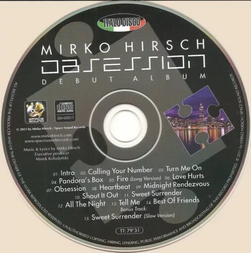 Mirko Hirsch Obsession. Певец Mirko Hirsch. Mirko Hirsch-all the Night. Mirko Hirsch Single. Flac 2011