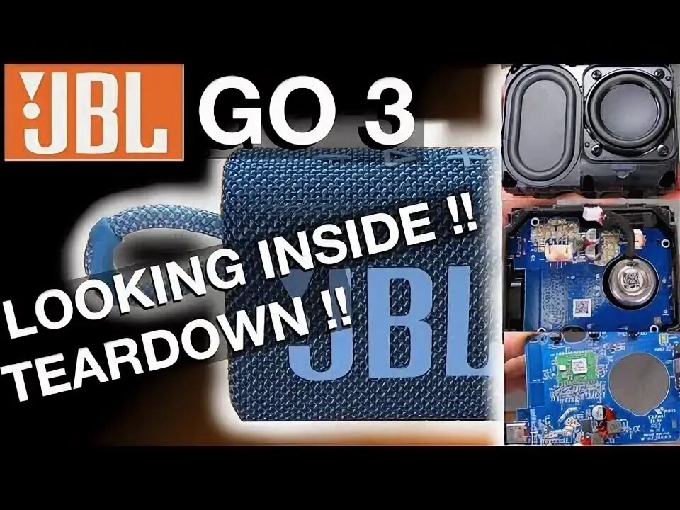 СНЯТИЕ КОЖУХА НА JBL GO 3!* - YouTube