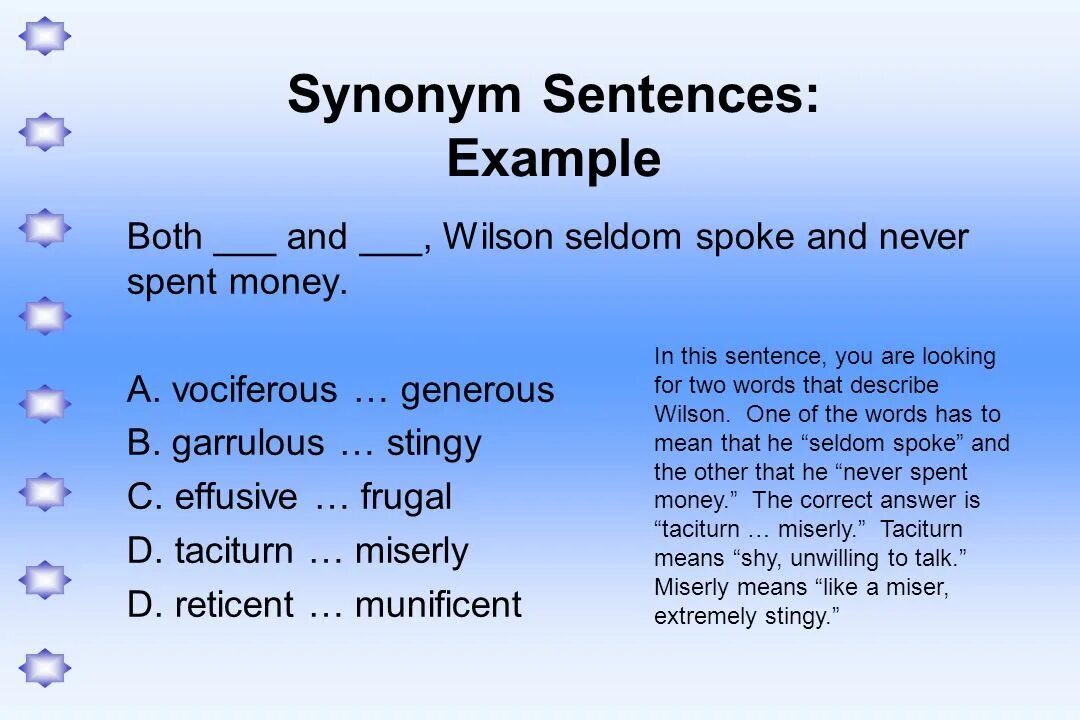 Like sentences. Synonyms sentences. Extended sentence примеры. Seldom синонимы. Synonym to the sentence.