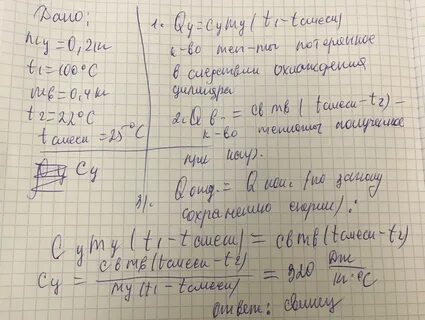 Стальная деталь массой