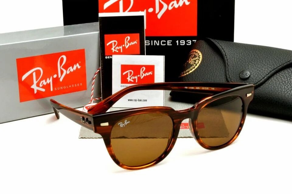 Официальные очки ray ban. Ray ban Meteor 4168. Ray ban очки 1937. Ray ban 42. Очки ray ban хит.