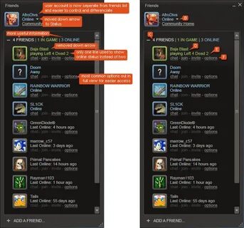 Steam friends