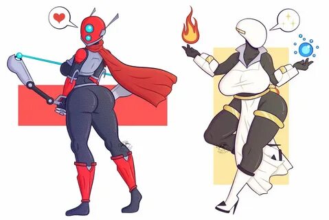 Them gals from Risk of Rain 2 got it goin on.Huntress got that booty.Artifi...