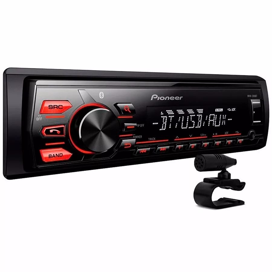 Магнитола с блютуз 1 din. Pioneer MVH 288bt. Магнитола Pioneer MVH 1 din Bluetooth. Pioneer MVH 28bt.