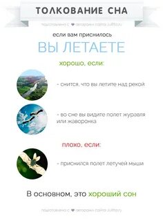 Сонник много летать