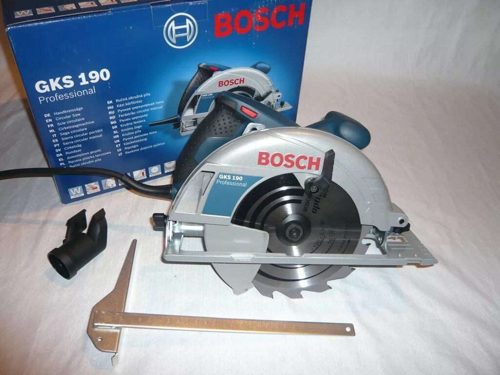 Bosch 190 купить. Бош GKS 190. Ручная циркулярная пила Bosch GKS 190. Bosch 190 GKS циркулярка. Кейс для дисковой пилы Bosch GKS 190.