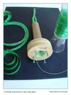 Из бутылки сделать веревку