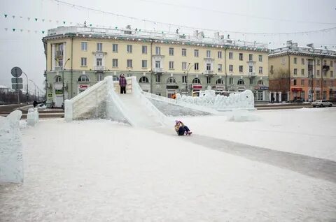 Ангарск зима