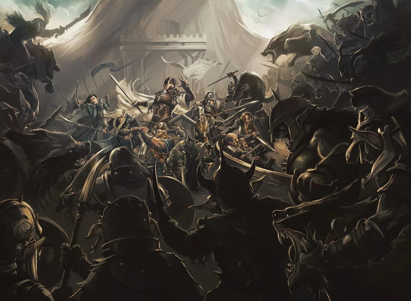 империя тамриэль легион. моргомир ангмарский. назгулы толкин. воин чести. не пройдет войско темное.