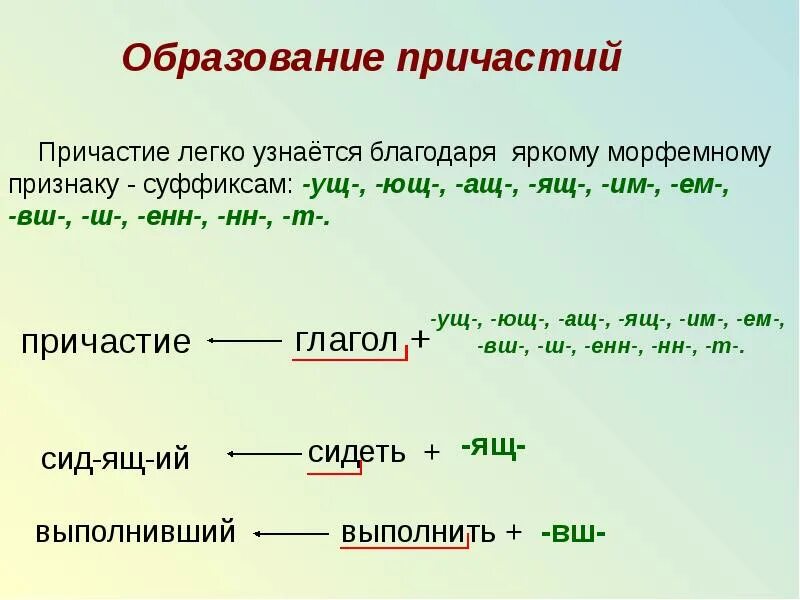 Причастных как понять