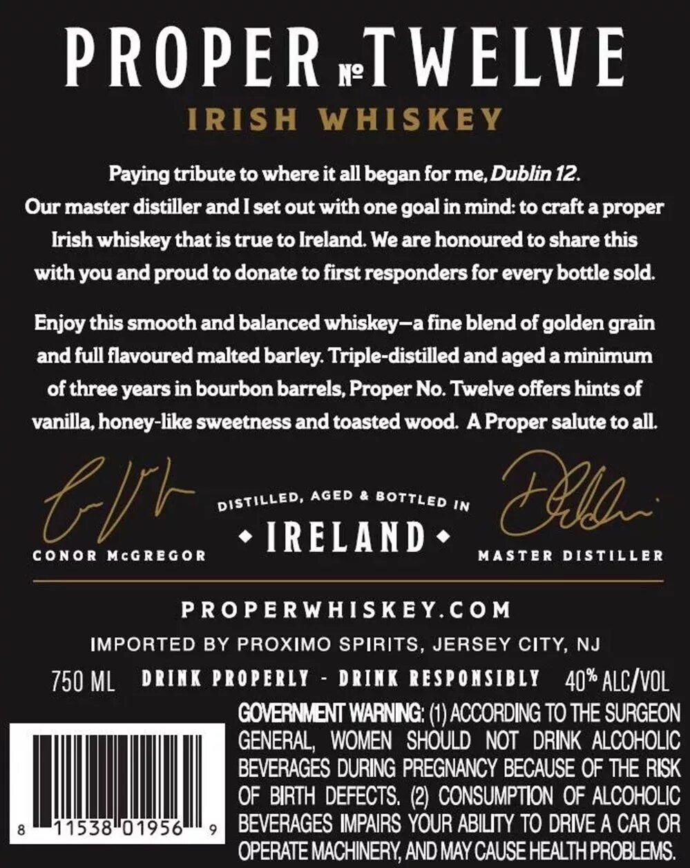 Перевести proper. Proper twelve макгрегор. twelve виски. proper twelve виски. proper twelve irish whiskey.