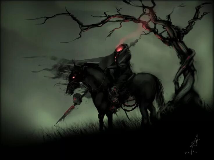 Headless art. Sleepy hollow headless horseman. сонная лощина всадник без головы арт. всадник без головы фэнтези. рыцарь без головы арт.