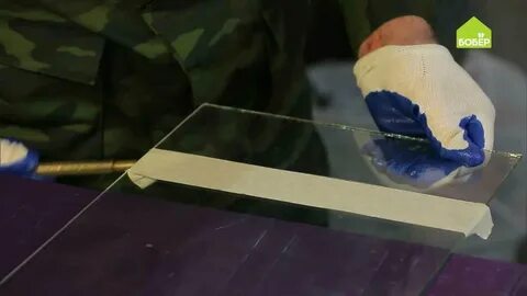 Режем стекло стеклорезом правильно