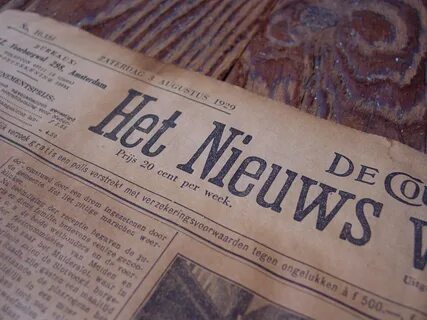 Old newspaper