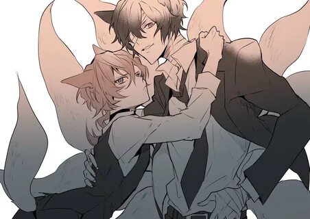 Bottom dazai and top