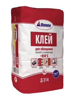 Жаростойкий клей для печей и каминов