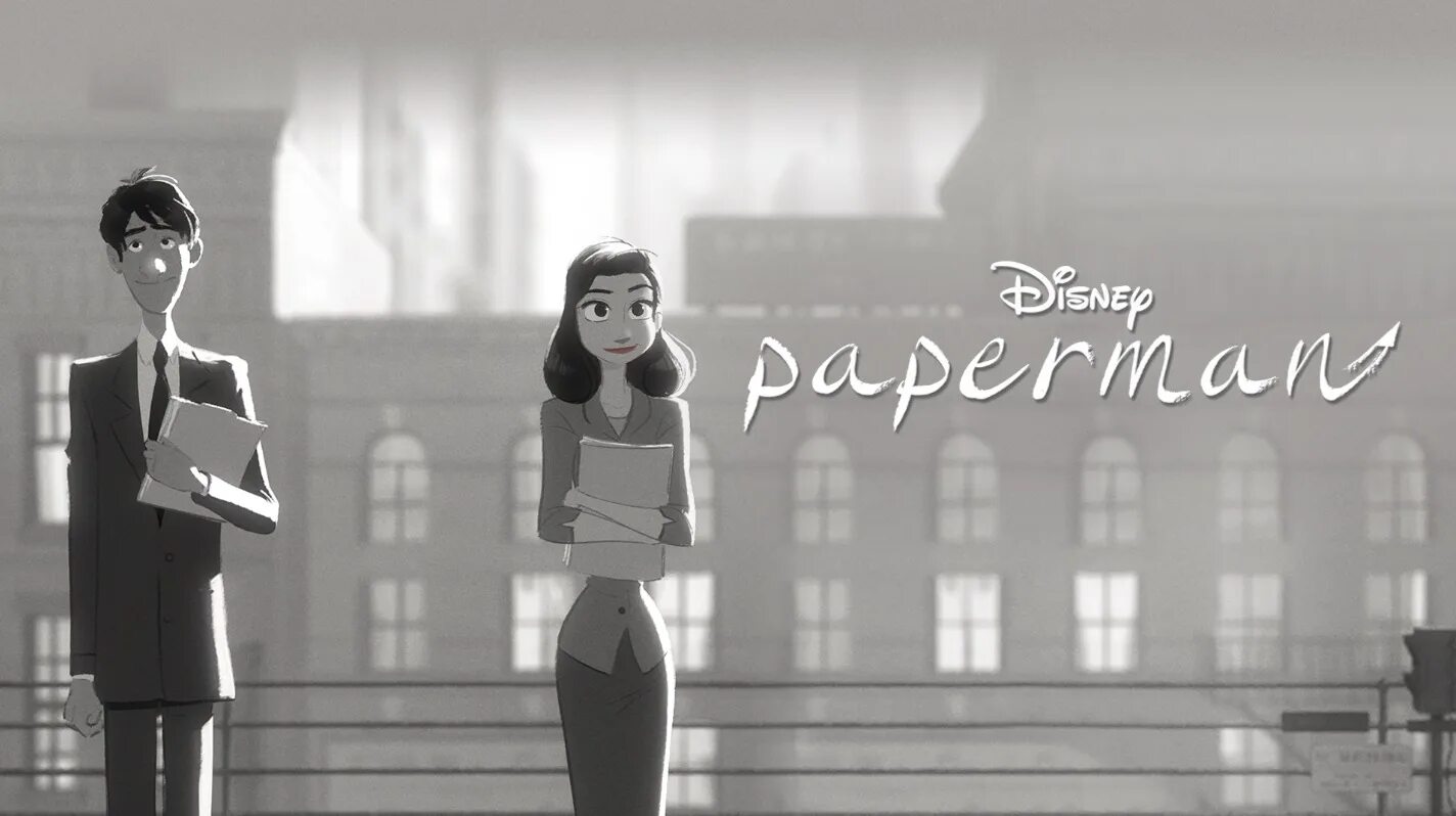 Paperman. Paperman 2012. Paperman Disney.