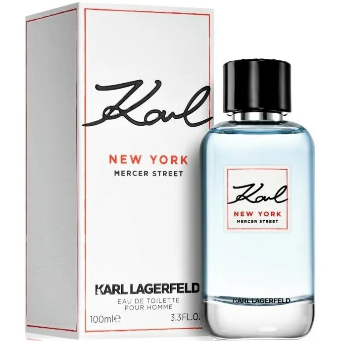Lagerfeld tokyo. Karl Lagerfeld New York Mercer Street туалетная вода 100. Karl Lagerfeld духи мужские.