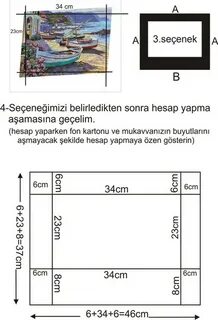 Размеры паспарту