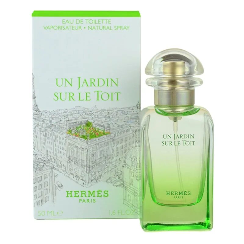 Туалетная вода un Jardin sur le toit. Hermes un Jardin 50 мл. Hermes un Jardin sur le toit Eau de Toilette пирамида. Туалетная вода Hermes un Jardin sur le toit. Туалетная вода le jardin