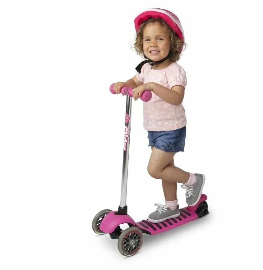 С какого возраста самокат ребенку. Самокат Yvolution. Кикборд YBIKE Glider Mini Deluxe. Самокат Kids Scooter. Самокат Glider Mini Blue.