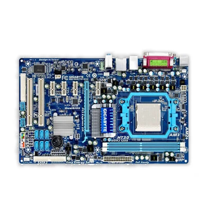 Сборка материнской платы gigabyte. Gigabyte ga 770t d3l am2. Материнская плата Gigabyte am3. Материнская плата Gigabyte ga770. Материнская плата am3 Phenom 2.