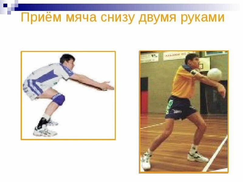 Техника выполнения передачи мяча снизу. Приём мяча снизу двумя руками. Прием мяча снизу в волейболе. Прием мяча снизу двумя руками в волейболе. Техника приема мяча снизу в волейболе.