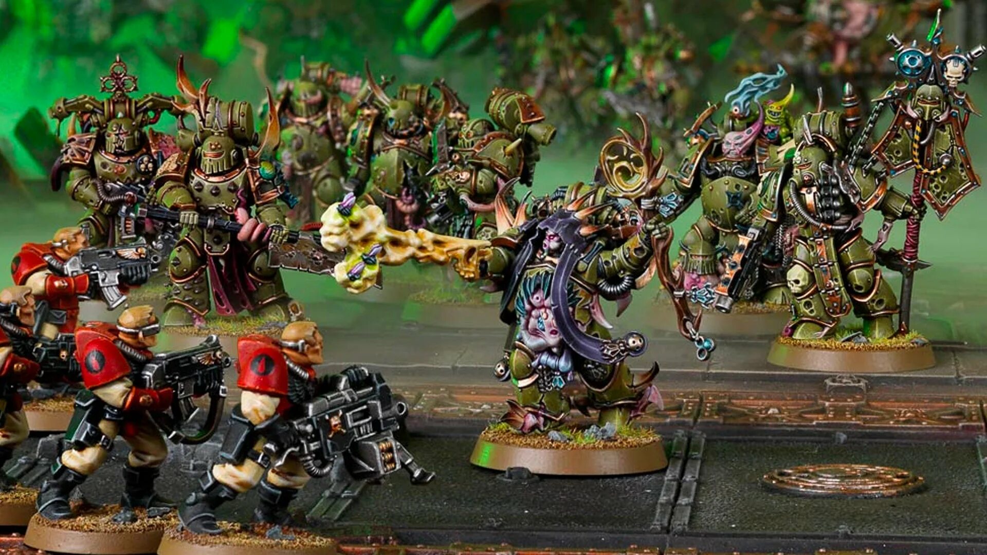 Вархаммер топ. Вархаммер 40000 чумные десантники. вархаммер 40000 death guard. вархаммер death guard.