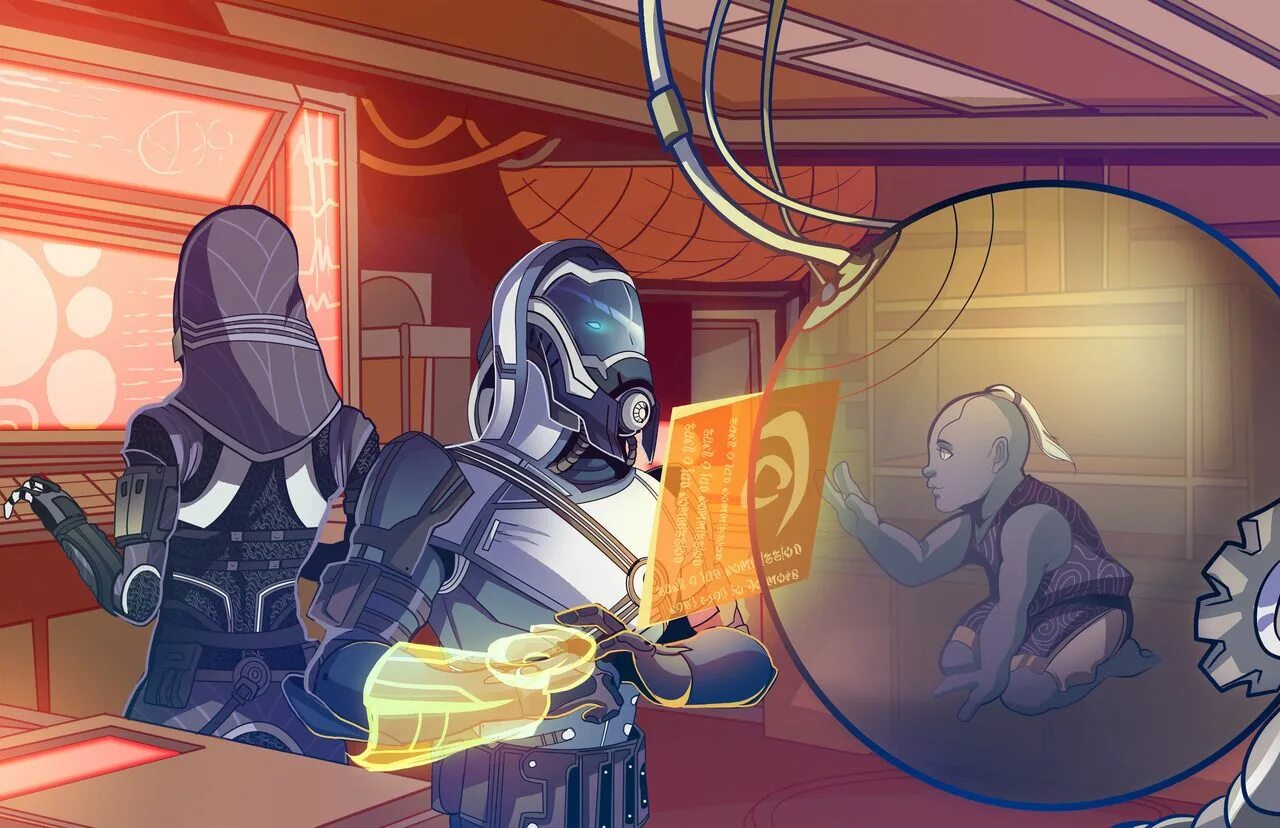 Mass effect помирить гетов и кварианцев