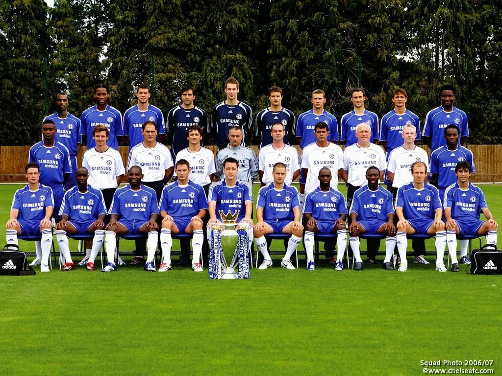 Сайты 2006 года. FC Chelsea 2006.