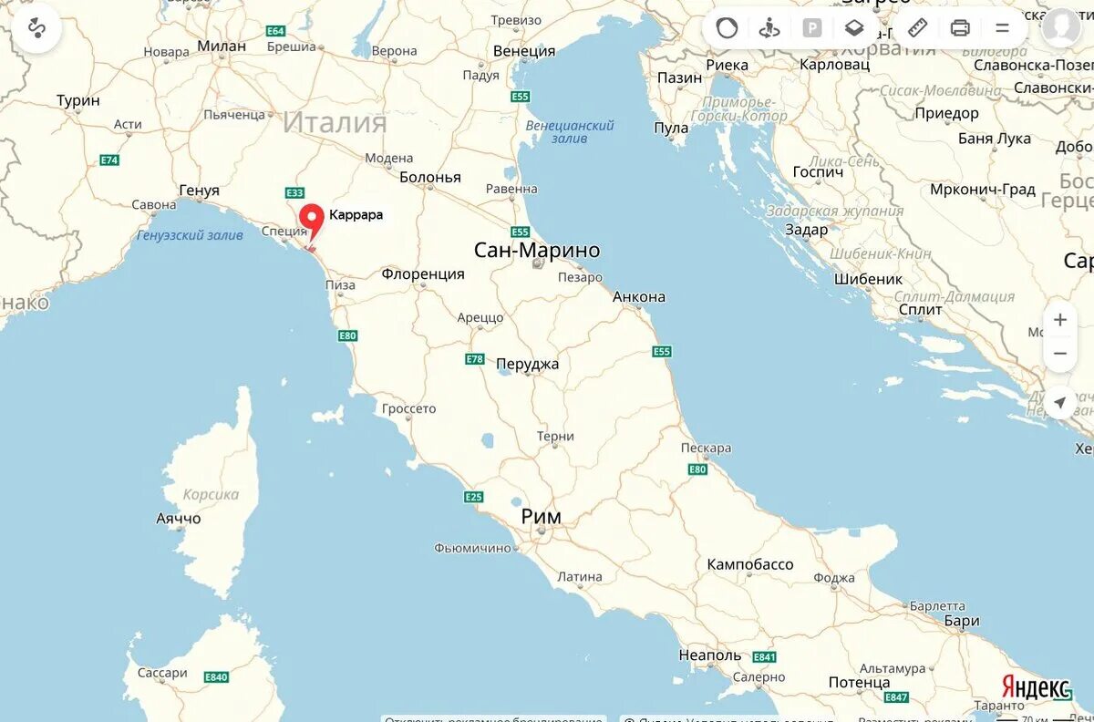 Где находится марино. Каррара Италия на карте Италии. Город Пьяченца, Италия на карте. Пескара Италия на карте. Сан-Марино на карте Италии.