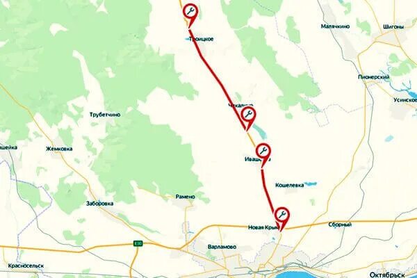 Расстояние трассы м5. М5 Урал трасса Ульяновская область. Трасса м5 Урал в Тольятти. Трасса м5 Ульяновск на карте. Трасса м5 Ульяновск Сызрань.