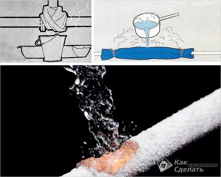 Замерз водопровод. Замерзла вода в трубе. Разморозка труб канализации в частном доме. Разморозка водопровода в частном доме. Как разморозить замерзшую воду в трубе