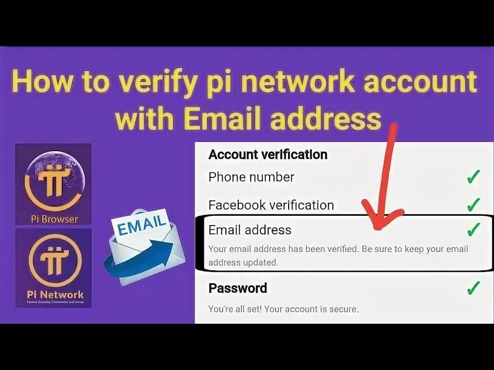 Verify update email