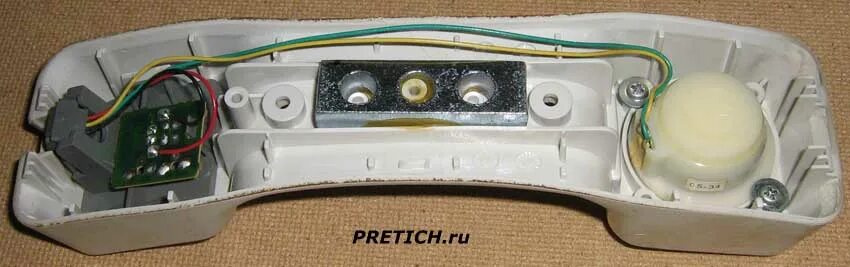 Как разобрать трубку телефона panasonic Как разобрать трубку телефона panasonic