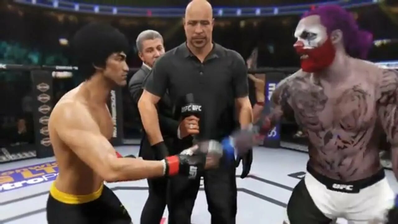 Против фрэнка. UFC 2 Брюс ли. Джет ли против белого бойца. Bruce Lee vs Khamzat Chimaev.