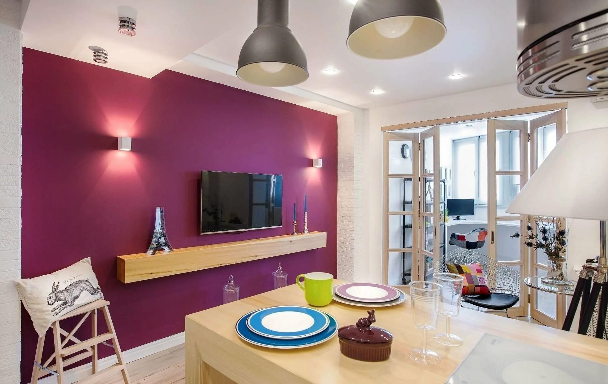 Покрашенные стены в интерьере. Цветовые решения в интерьере. Дизайнерские решения для кухни гостиной. Яркие стены в интерьере. Рашн дизайн
