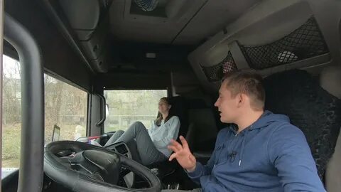 Дальнобойщик в рейсе